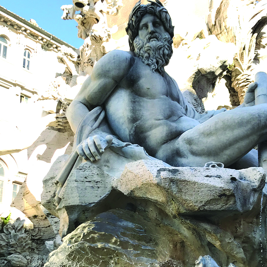 4 rivers Fountain, Piazza Navona